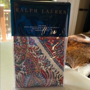 Ralph Lauren King Sham Norwich Road Pyne Paisley NEW